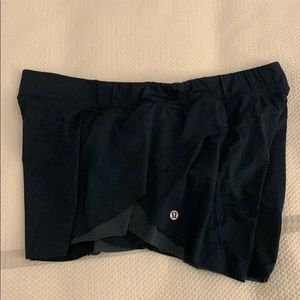 Flowy teal mesh lulu lemon shorts